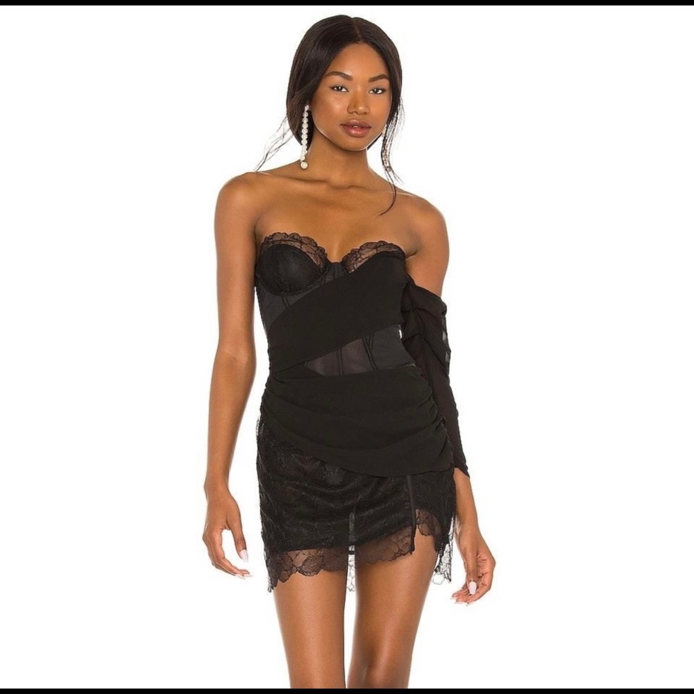 For Love and Lemons X REVOLVE One Shoulder Dress